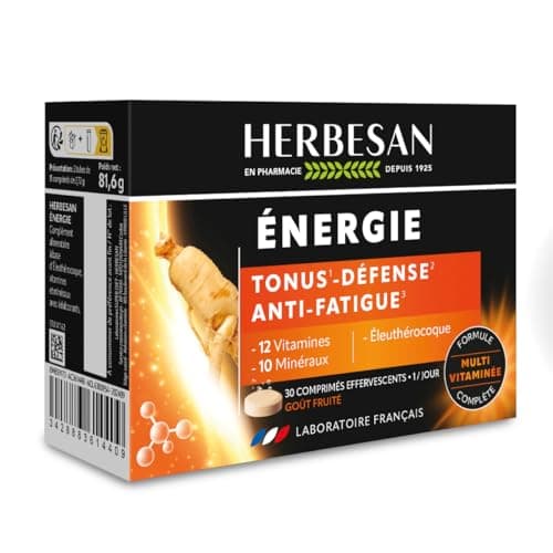 HERBESAN® COMPLEXE ÉNERGIE Booster d'énergie Fabrication française
