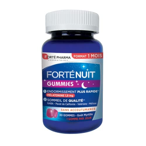 Forté Pharma Gummies Anti-Fatigue Sommeil Vitamine C 30 Pièces