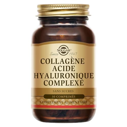 Solgar Peau Ongles Cheveux Beauté Nutriments Essentiels Zinc Vitamine C Acides Aminés Cuivre Forme Brevetée de MSM Compl — Collagène Acide Hyaluronique Complexe