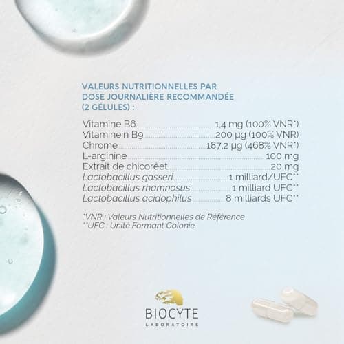 BIOTYPE Minceur Microbiote Complément Alimentaire Probiotique - 10 Milliards d'UFC - Programme 20 Jours  
BIOTYPE Minceu