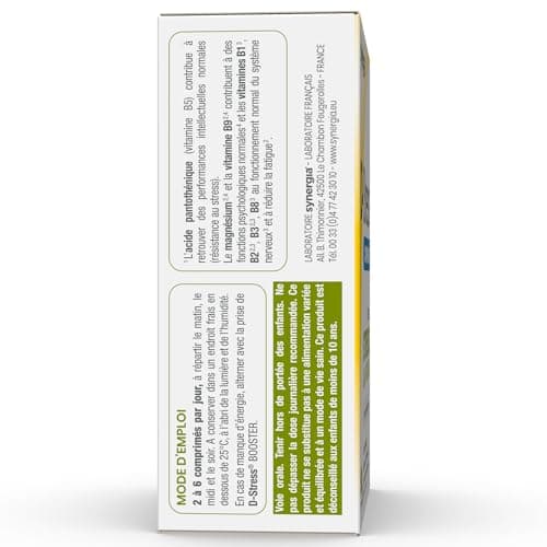 D-STRESS COMPRIMÉS 80 COMPRIMÉS | Magnésium de 3ème Génération + Taurine + Arginine + Vitamines B |Réduit le Stress et F