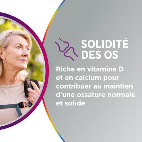 CENTRUM Multivitamines Femme 50+ - Vitalité, Immunité et Capital Osseux - 13 Vitamines et 11 Minéraux - 30 Comprimés