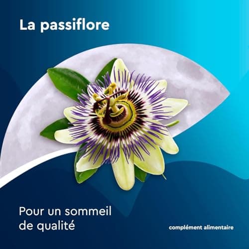 EuphytoseNuit Mélatonine 1mg Complément Alimentaire pour Endormissement Rapide & Sommeil de Qualité - 3 Packs de 30 Comp