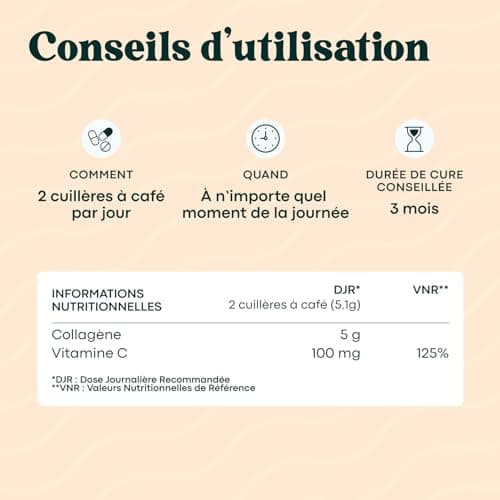 Collagène Marin Essentials by Novoma 157g, Peptides Hydrolysés 2000 DA, Peau Hydratée & Articulations Souples, 5g par jo