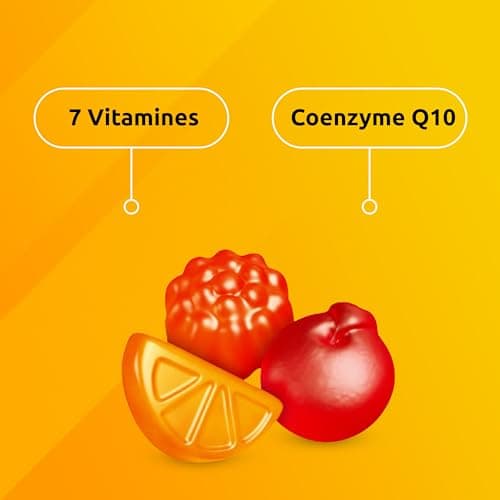 Supradyn Gummies Vitamines Adultes Vitamine D C Biotine Énergie Cerise Framboise Orange 140 Gummies Multivitamines