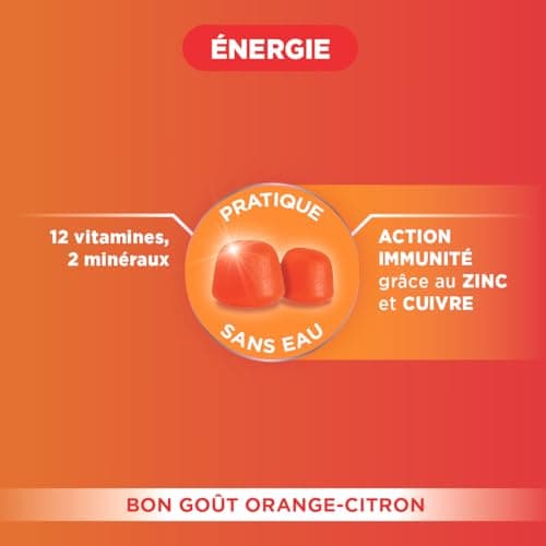 Forté Pharma - Multivitamin Gummies pour Immunité et Energie | Gummies MultiVitamines pour Adultes et Enfants dès 4 ans
