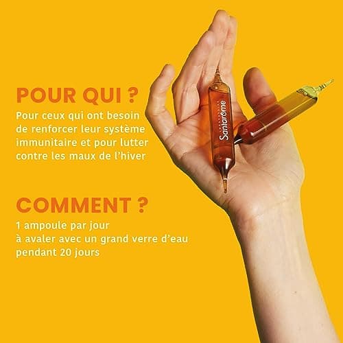 Santarome Bio - Immunité Bio | Complément Alimentaire Immunité | Booste les Défenses Immunitaires - Plantes Bio - Echina