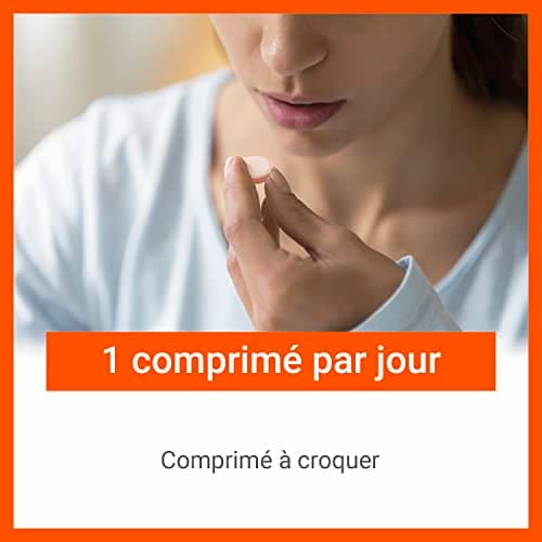 VITASCORBOL - Complément alimentaire vitamine C 500 mg - Fatigue et système immunitaire - 24 comprimés à croquer - Boost