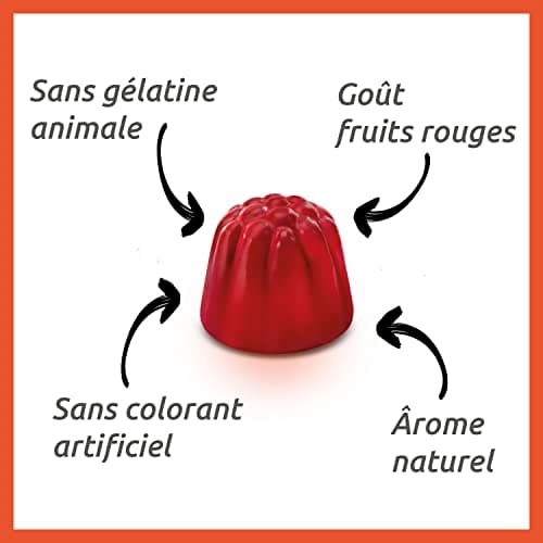 VITASCORBOL GOMMES ÉNERGIE MULTIVITAMINES 12 VITAMINES 5 MINéraux GINGSENG FATIGUE Système IMMUNITAIRE 50 GOMMES FRUITS