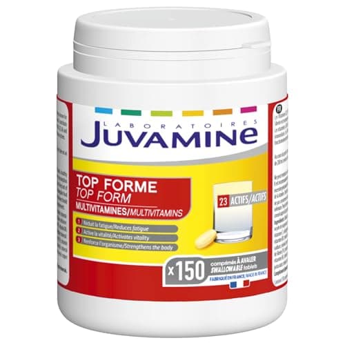 JUVAMINE Top forme, Multivitamines & Minéraux, Vitalité & Tonус, Aide à Réduire la Fatigue, Soutient l'Immunité, Program — Big Size