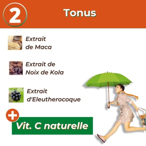 NUTRIGÉE - Immunité Fort - Défenses Naturelles, Tonus - Renforce Le Tonus, Réduit La Fatigue, Fabriqué en France - 30 Co