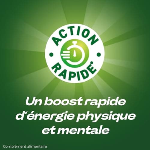 Berocca® Boost - Coup de fouet - Réduit la Fatigue - Vitamine B12, Guarana, Caféine, Vitamine C et Magnésium - Goût Acér