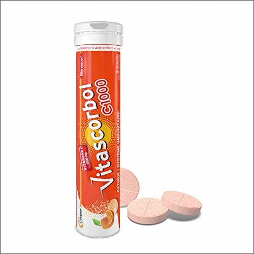 VITASCORBOL - Complément alimentaire vitamine C 1000 mg - Fatigue et système immunitaire - Lot de 3

VITASCORBOL - Compl