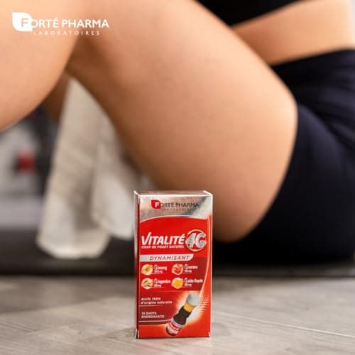 Forté Pharma Vitalité 4G Dynamisant - Booster d'Energie Immédiat pour l'Anti-Fatigue - Complément Alimentaire Ginseng Gi