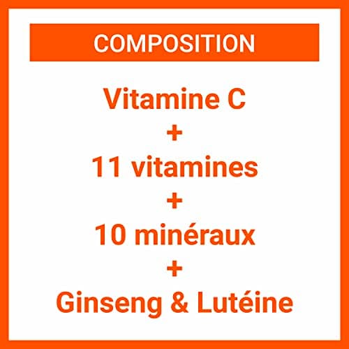 VITASCORBOL - Complément alimentaire pour seniors - Vitamine C - Fatigue, système immunitaire - Programme 30 jours - 30