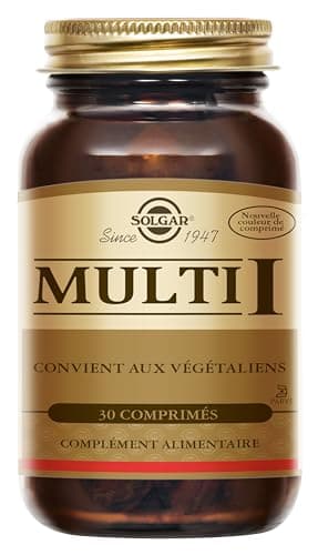 Solgar Multi I - Multivitamine Complète - Réduction de la Fatigue - Complément Alimentaire - Energie et Vitalité - Flaco