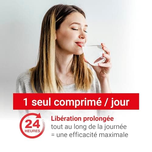 Magnésium vitamine B6 et B12 anti-nervosité MAG 2-24H - Complément alimentaire - 3,5 mois - 100 comprimés libération pro
