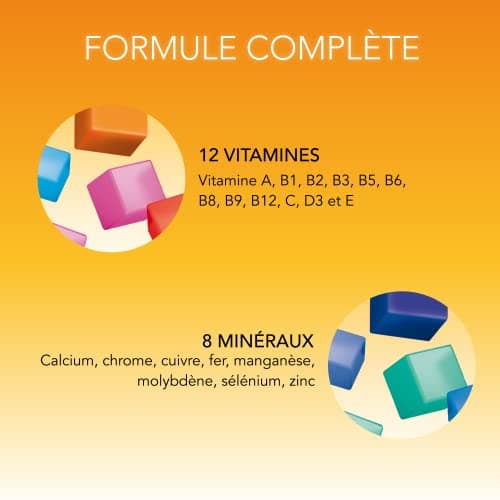 Azinc Vitalité - Réduit la fatigue et soutient les performances intellectuelles - Pour tous dès 15 ans - 120 gélules