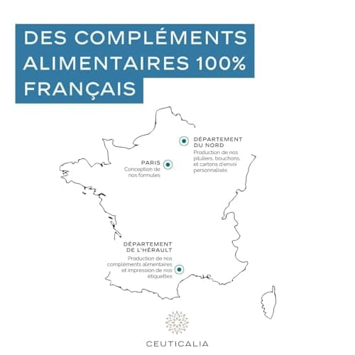 Complément Alimentaire Magnésium Mag 3 - Stress, Fatigue, Détente Musculaire - 90 Gélules, 45 Jours