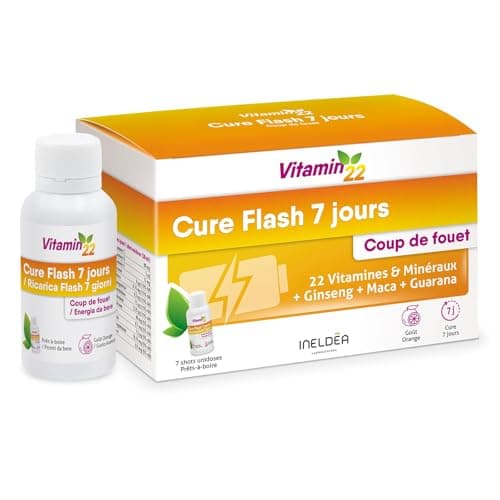 VITAMINapos 22 7 Flacons Orange pour Femmes en Voyage Élémentaires Anti-âge