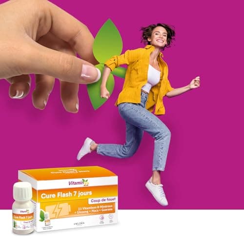 VITAMINapos 22 7 Flacons Orange pour Femmes en Voyage Élémentaires Anti-âge