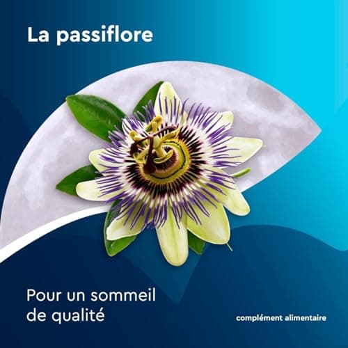 EuphytoseNuit Mélatonine 1mg Complément Alimentaire pour Endormissement Rapide & Sommeil de Qualité - 3 Packs de 30 Comp