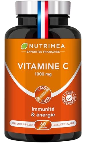 ACEROLA BIO Naturelle Fortement Concentrée en Vitamine C Réduit la Fatigue & Protège du Stress Oxydatif - Nutrimea 30 Co — Vitamine C