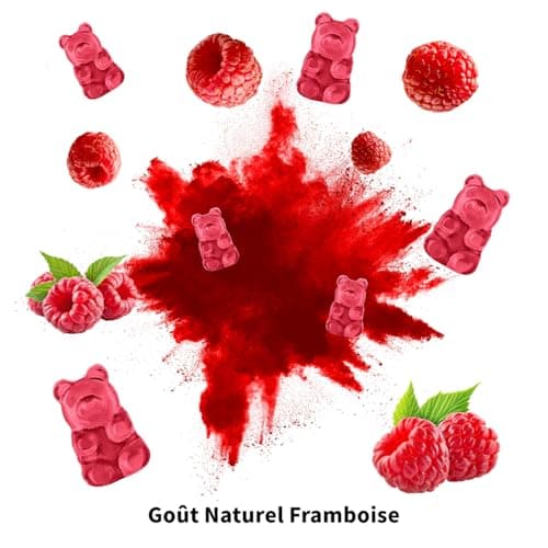 Multivitamines et Minéraux Hommes et Femmes - Vitamines Adultes Avec 15 Nutriments Essentiels Contre la Fatigue - Goût F