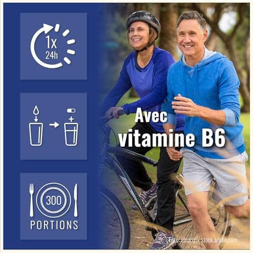 Complex Magnésium 400mg - Gélules - Hommes et Femmes - Santé et Énergie - 300 Gélules - Magnésium Hors-Norme Vitamine B