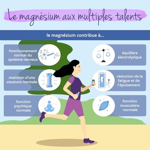 Vegavero® Magnésium Bisglycinate 300 mg + Haute Biodisponibilité | Anti Fatigue + Stress + Sommeil | 180 Gélules Vegan &