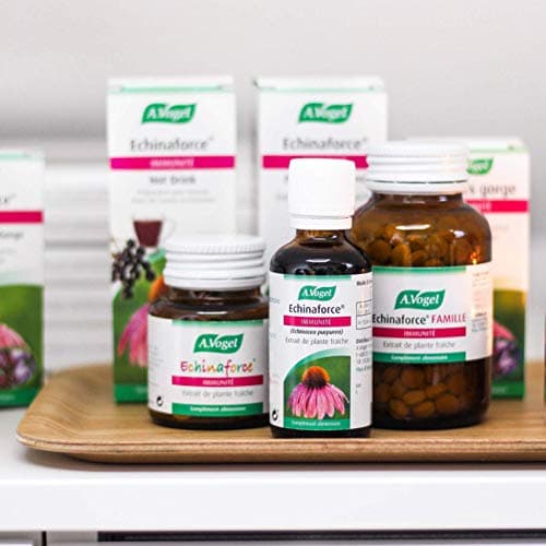 A.VOGEL Echinaforce immunité – Complément alimentaire – Améliore la résistance de l’organisme – Solution buvable – 50ml