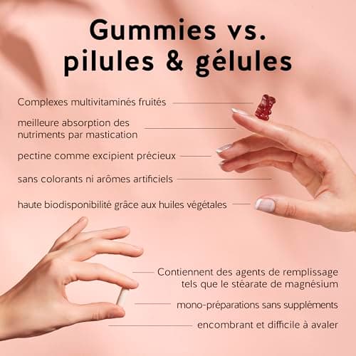 Bears with Benefits Gummies Maca 300 MG - Énergie et Vitalité pour Hommes Actifs - Avec Tribulus Terrestres, Zinc et Saf
