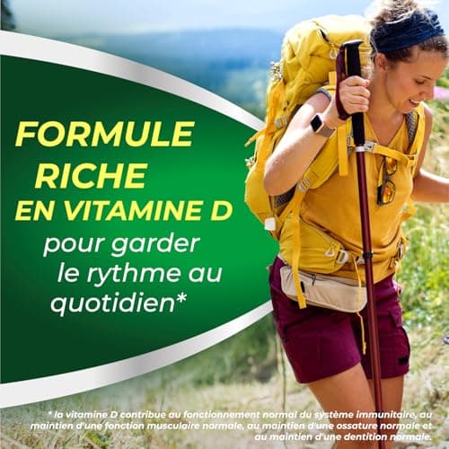 Berocca Expert Vitamine D3 2000 UI – Complément Alimentaire Immunité Os Muscles Dents – 365 Comprimés Végétariens Haut D