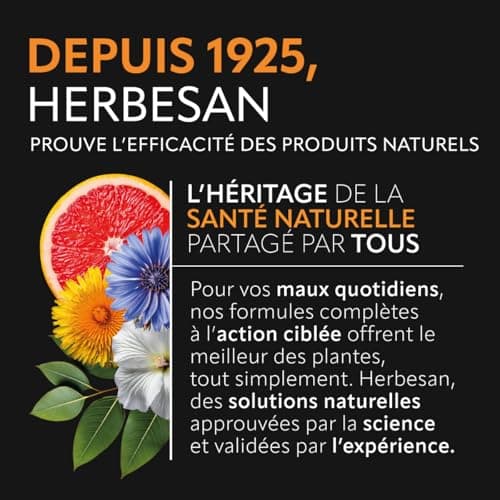 HERBESAN® COMPLEXE ÉNERGIE Booster d'énergie Fabrication française