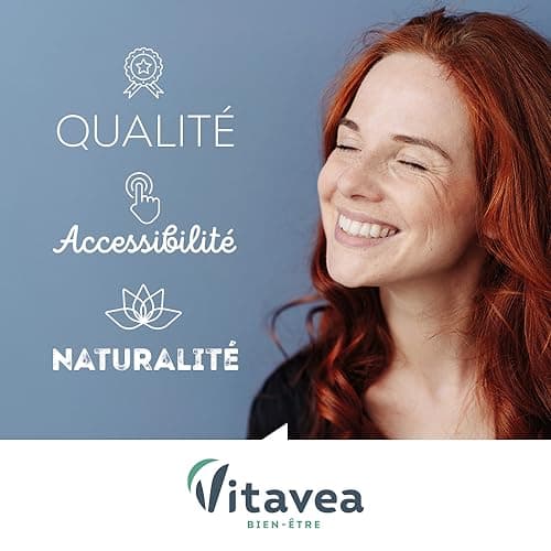 Vitavea - Booster Energie Immédiate et Prolongée 8H - 30 Comprimés Réduisent La Fatigue avec Guarana Ginseng Cafeine Vit