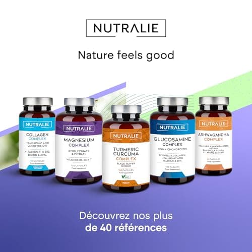 Complex Nutralie Défenses Immunitaires + Échinace + Propolis + Chapeau de Lys + Vit C + Zinc + Sélénium + Fer - 60 Gélul