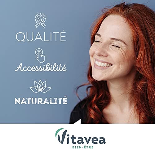 Vitavea Magnésium Marin Vitamine B6 Complément Alimentaire Anti Stress - Equilibre Nerveux - Relaxation - 40 Comprimés -