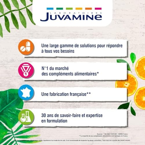 JUVAMINE Vitamine C500 Maxi Format 120 Comprimés à croquer pour adultes en situation de stress