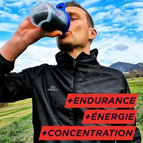 Runfinity Pre Workout - Booster d'Énergie pour Durée Longue : 4 Heures d'Efficacité - Performances Sportives Maximales -