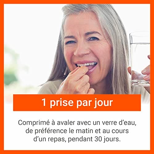 VITASCORBOL - Complément alimentaire pour seniors - Vitamine C - Fatigue, système immunitaire - Programme 30 jours - 30