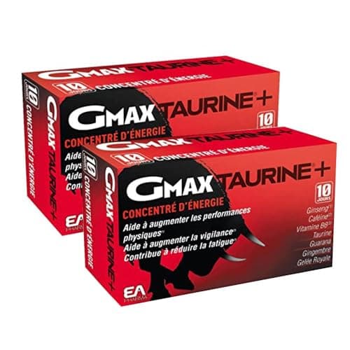 EAFIT BOOSTER SHOT - Sans Sucre - Saveur Mangue - Certifié VEGAN — BOOSTER DUO GMAX® TAURINE - Lot de 2