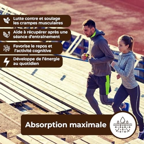Citrate de Magnésium et Vitamine B6 - Traitement Intense de Fatigue - Facile à Boire et Sans Effort - Absorption Maximal