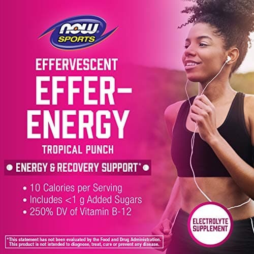 Effer-Energy Effervescent Tropical Punch 10 Tablelets pour Sportifs après l'Effort