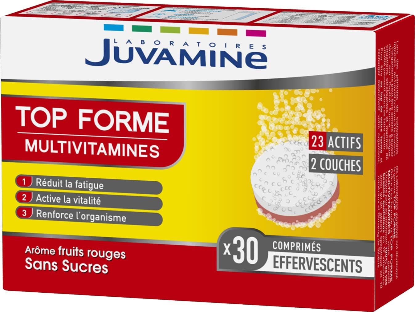 JUVAMINE - Supplément Multivitamines & Minéraux - 12 Vitamines + 10 Minéraux - Soutien Immunité + Réduction Fatigue - 30