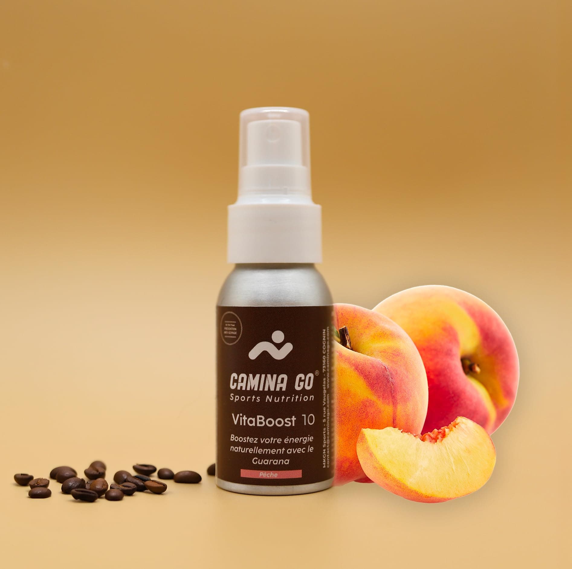 VitaBoost spray nutrition sportive 10 doses pour athletes en entraînement intense Effet rapide en 5 minutes sans digesti
